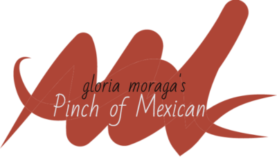 Gloria Moraga's Pinch of Mexican Logo, Adding Spice To Your Life